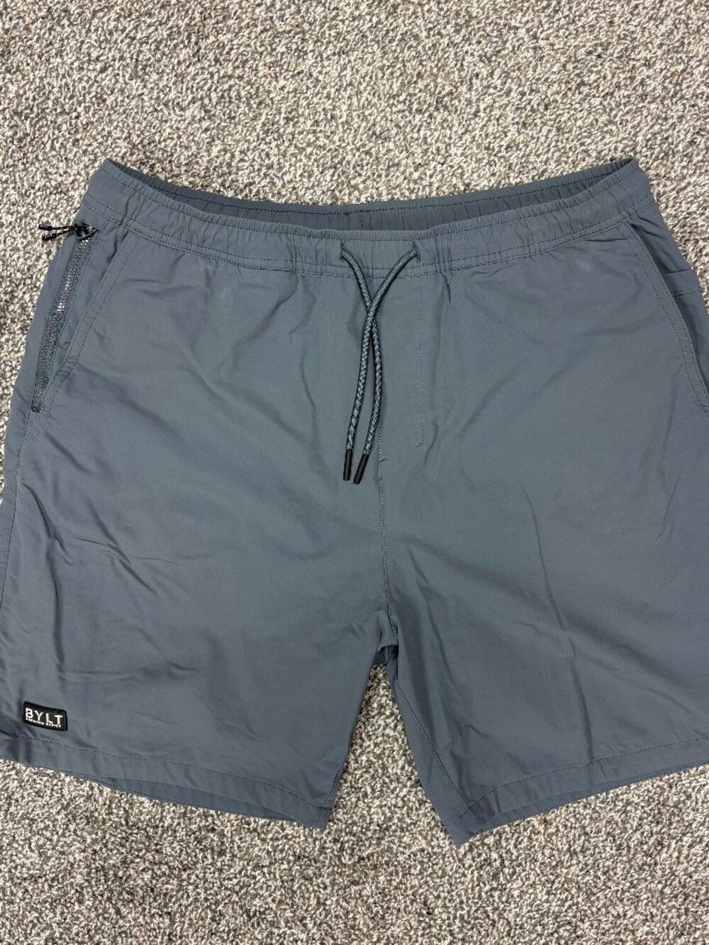 BYLT Basics Premium The BIOS 7" Lined Short Charcoal, Size XL